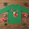 imageTstars Merry Swishmas Boys Basketball Shirt  Funny Ugly Christmas Sweater Style Youth Long Sleeve Holiday TeeRed Nose  Green