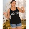 imageTstars Womens Skeleton Hands Tank Top  Funny Skull Hand Punk Top for Halloween  Sleeveless Party ShirtBlack
