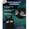 imageTstars Womens Skeleton Hands Tank Top  Funny Skull Hand Punk Top for Halloween  Sleeveless Party ShirtBlack