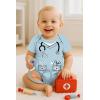 imageTstars Baby Doctor or Nurse Bodysuit with Stethoscope  Infant Scrubs Halloween Themed Outfit for Girls and BoysAqua