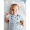 imageTstars Baby Doctor or Nurse Bodysuit with Stethoscope  Infant Scrubs Halloween Themed Outfit for Girls and BoysAqua