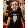 imageTstars Kids Tuxedo Shirt  Funny Boys Tux with Bow Tie Graphic Tee for Weddings Parties ampamp HalloweenBlack
