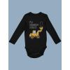 imageTstars Im Digging Being 1 Bodysuit  1st Birthday Construction Truck Long Sleeve Outfit for Baby Boys ampamp GirlsBlack