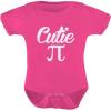 imageTstars Cutie Pi Symbol Outfit Infant One Piece Pi day Funny Baby BodysuitWow Pink