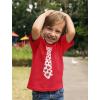 imageTstars Kids Valentines Day Shirt Red Hearts Tie Valentine Shirts for Youth and Toddler Boys ampamp GirlsRed