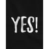 imageTstars She Said Yes   Engagement Wedding Matching Valentines Day TShirt for CouplesMen Black  Women Pink