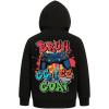 imageTstars Funny Kids Gaming Apparel Hoodie Gifts for Gamers I Paused My Game to Be Here HoodiesGraffiti  Black