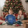 imageTstars Choo Choo Train Boys Ugly Christmas Sweatshirt Tacky Sweater Style Xmas Holiday Youth Kids Sweatshirts Small Blue