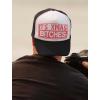 imageTstars Its Xmas Bitches Funny Holiday Ugly Christmas Party Trucker Hat Mesh CapBlackWhite