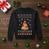 imageTstars Kids Pizza Tree Ugly Christmas Sweatshirt  Funny Holiday Pullover for Youth Boys and GirlsPizza  Black
