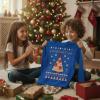 imageTstars Kids Pizza Tree Ugly Christmas Sweatshirt  Funny Holiday Pullover for Youth Boys and GirlsPizza  Blue