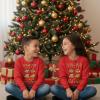 imageTstars Kids Pizza Tree Ugly Christmas Sweatshirt  Funny Holiday Pullover for Youth Boys and GirlsTmnt  Red