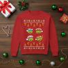 imageTstars Kids Pizza Tree Ugly Christmas Sweatshirt  Funny Holiday Pullover for Youth Boys and GirlsTmnt  Red