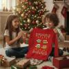imageTstars Kids Pizza Tree Ugly Christmas Sweatshirt  Funny Holiday Pullover for Youth Boys and GirlsTmnt  Red