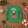 imageTstars Merry Swishmas Basketball Shirt  Funny Ugly Christmas Sweater Style Kids Long Sleeve Festive Holiday TeePaws  Green