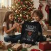 imageTstars Merry Swishmas Basketball Shirt  Funny Ugly Christmas Sweater Style Kids Long Sleeve Festive Holiday TeeSwishmas  Black