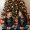 imageTstars Merry Swishmas Basketball Shirt  Funny Ugly Christmas Sweater Style Kids Long Sleeve Festive Holiday TeeSwishmas  Black