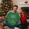 imageTstars Merry Swishmas Basketball Shirt  Funny Ugly Christmas Sweater Style Long Sleeve Holiday Pullover for MenGreen