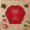 imageTstars Merry Swishmas Basketball Shirt  Funny Ugly Christmas Sweater Style Long Sleeve Holiday Pullover for MenRed