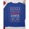 imageTstars Nurse Christmas Shirt Long Sleeve Women Funny Holiday Ugly Xmas Sweater StyleBlue