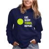 image:imageTstars Tennis Gifts Women Teen Girls Player Sport Eat Sleep Repeat Sweatshirt HoodieBlue