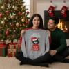 image:imageTstars Christmas Sweatshirt for Women amp Teen Girls  Santa Claws Cat Flamingo  Xmas Holiday PulloverClaws  Gray