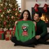 image:imageTstars Christmas Sweatshirt for Women amp Teen Girls  Santa Claws Cat Flamingo  Xmas Holiday PulloverClaws  Green
