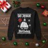 image:imageTstars Christmas Sweatshirt for Women amp Teen Girls  Santa Claws Cat Flamingo  Xmas Holiday PulloverJesus  Black