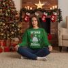 image:imageTstars Christmas Sweatshirt for Women amp Teen Girls  Santa Claws Cat Flamingo  Xmas Holiday PulloverJesus  Green