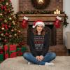 image:imageTstars Christmas Sweatshirt for Women amp Teen Girls  Santa Claws Cat Flamingo  Xmas Holiday PulloverNurse  Black