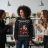 image:imageTstars Christmas Sweatshirt for Women amp Teen Girls  Santa Claws Cat Flamingo  Xmas Holiday PulloverTouch My  Black