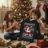 image:imageTstars Dabbing Santa Kids Christmas Sweatshirt  Funny Ugly Holiday Sweater Style Pullover for Boys amp YouthDab  Black