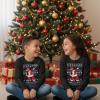 image:imageTstars Dabbing Santa Kids Christmas Sweatshirt  Funny Ugly Holiday Sweater Style Pullover for Boys amp YouthDab  Black