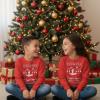 image:imageTstars Dabbing Santa Kids Christmas Sweatshirt  Funny Ugly Holiday Sweater Style Pullover for Boys amp YouthDab  Red