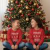 image:imageTstars Dabbing Santa Kids Christmas Sweatshirt  Funny Ugly Holiday Sweater Style Pullover for Boys amp YouthDabbing Through  Red
