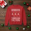 image:imageTstars Dabbing Santa Kids Christmas Sweatshirt  Funny Ugly Holiday Sweater Style Pullover for Boys amp YouthDabbing Through  Red
