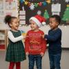 image:imageTstars Dabbing Santa Kids Christmas Sweatshirt  Funny Ugly Holiday Sweater Style Pullover for Boys amp YouthDigging  Red