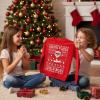 image:imageTstars Dabbing Santa Kids Christmas Sweatshirt  Funny Ugly Holiday Sweater Style Pullover for Boys amp YouthFloss  Red
