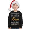 image:imageTstars Dabbing Santa Kids Christmas Sweatshirt  Funny Ugly Holiday Sweater Style Pullover for Boys amp YouthDigging  Black