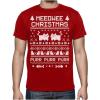 image:imageTstars Go Jesus Its Your Birthday Shirt  Funny Ugly Christmas Sweater Style Holiday Tee for Men amp AdultsCats  Red