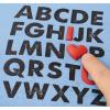 image:imageTstars ABC I Love You Kids Valentine Shirt  Alphabet Heart Graphic Tee for Toddlers Boys and GirlsPuff Abc  California Blue