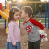 image:imageTstars Boys Valentines Day Shirt  Truck Loads of Love Dabbing Heart  Toddler Kids Raglan 34 Sleeve TShirtDabbing  Red