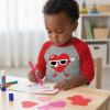 image:imageTstars Boys Valentines Day Shirt  Truck Loads of Love Dabbing Heart  Toddler Kids Raglan 34 Sleeve TShirtDabbing  Red