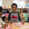 image:imageTstars Boys Valentines Day Shirt  Truck Loads of Love Dabbing Heart  Toddler Kids Raglan 34 Sleeve TShirtFire Truck  Dark Gray