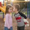 image:imageTstars Boys Valentines Day Shirt  Truck Loads of Love Dabbing Heart  Toddler Kids Raglan 34 Sleeve TShirtFire Truck  Dark Gray