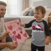 image:imageTstars Boys Valentines Day Shirt  Truck Loads of Love Dabbing Heart  Toddler Kids Raglan 34 Sleeve TShirtTruck  Dark Gray