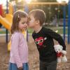 image:imageTstars Kids Tractor and Digger Poppin Valentines Day Shirt  Funny Heart Dab Long Sleeve Tee for Toddlers Boys and GirlsDabbing  Black