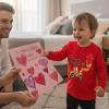 image:imageTstars Kids Tractor and Digger Poppin Valentines Day Shirt  Funny Heart Dab Long Sleeve Tee for Toddlers Boys and GirlsPuff Digging  Red
