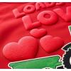 image:imageTstars Kids Tractor and Digger Poppin Valentines Day Shirt  Funny Heart Dab Long Sleeve Tee for Toddlers Boys and GirlsPuff Tractor  Red