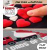 image:imageTstars Kids Tractor and Digger Poppin Valentines Day Shirt  Funny Heart Dab Long Sleeve Tee for Toddlers Boys and GirlsPuff Truck  Red